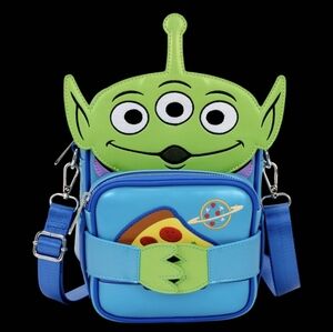 NWT Toy Story 30th Anniversary Aliens Crossbuddies Crossbody Bag